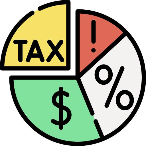 Simple tax Icon